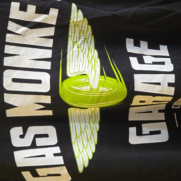 Gas Monkey Garage Black Graphic T-Shirt - Picture 2 of 5